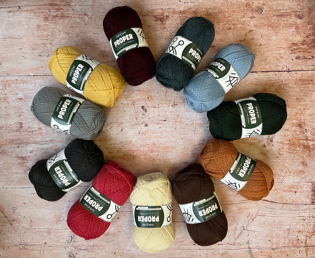 Proper Yarn - 4 ply by World of Wool