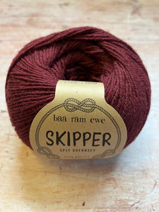 Baa Ram Ewe - Skipper 5 ply  Guernsey Yarn