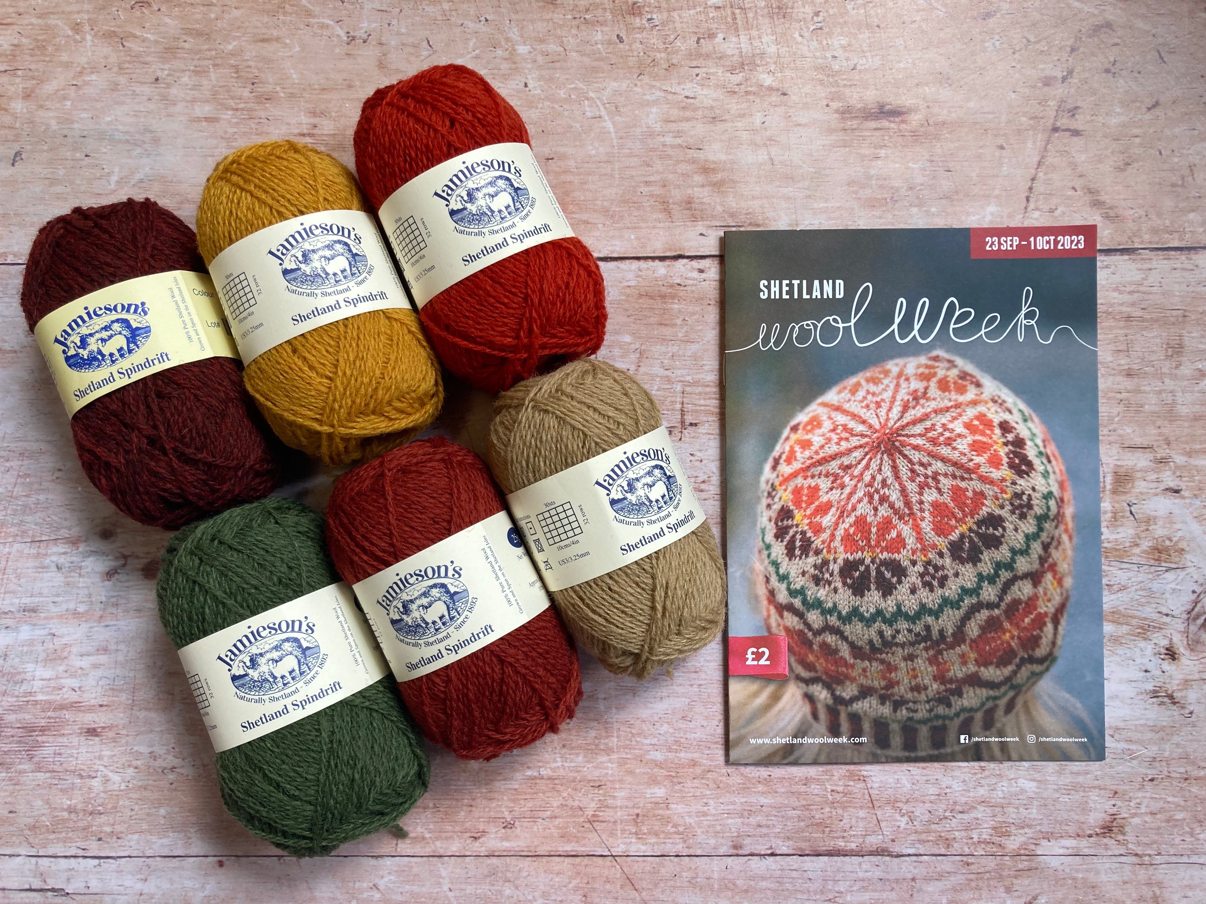 Yarn Kits: Buggiflooer Beanie Shetland Wool Week 2023