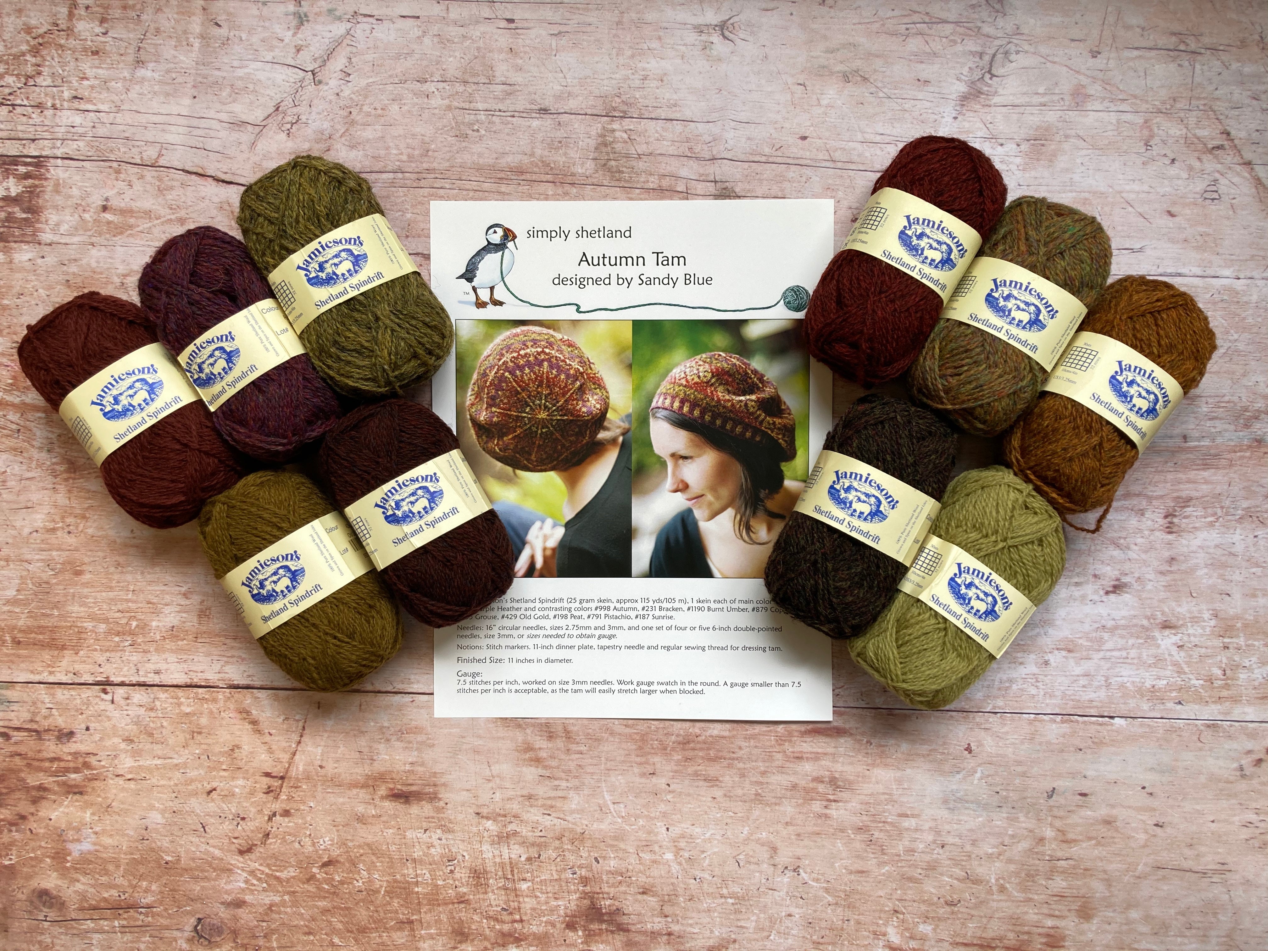 Autumn Tam Kit - Jamiesons of Shetland – Northern Yarn