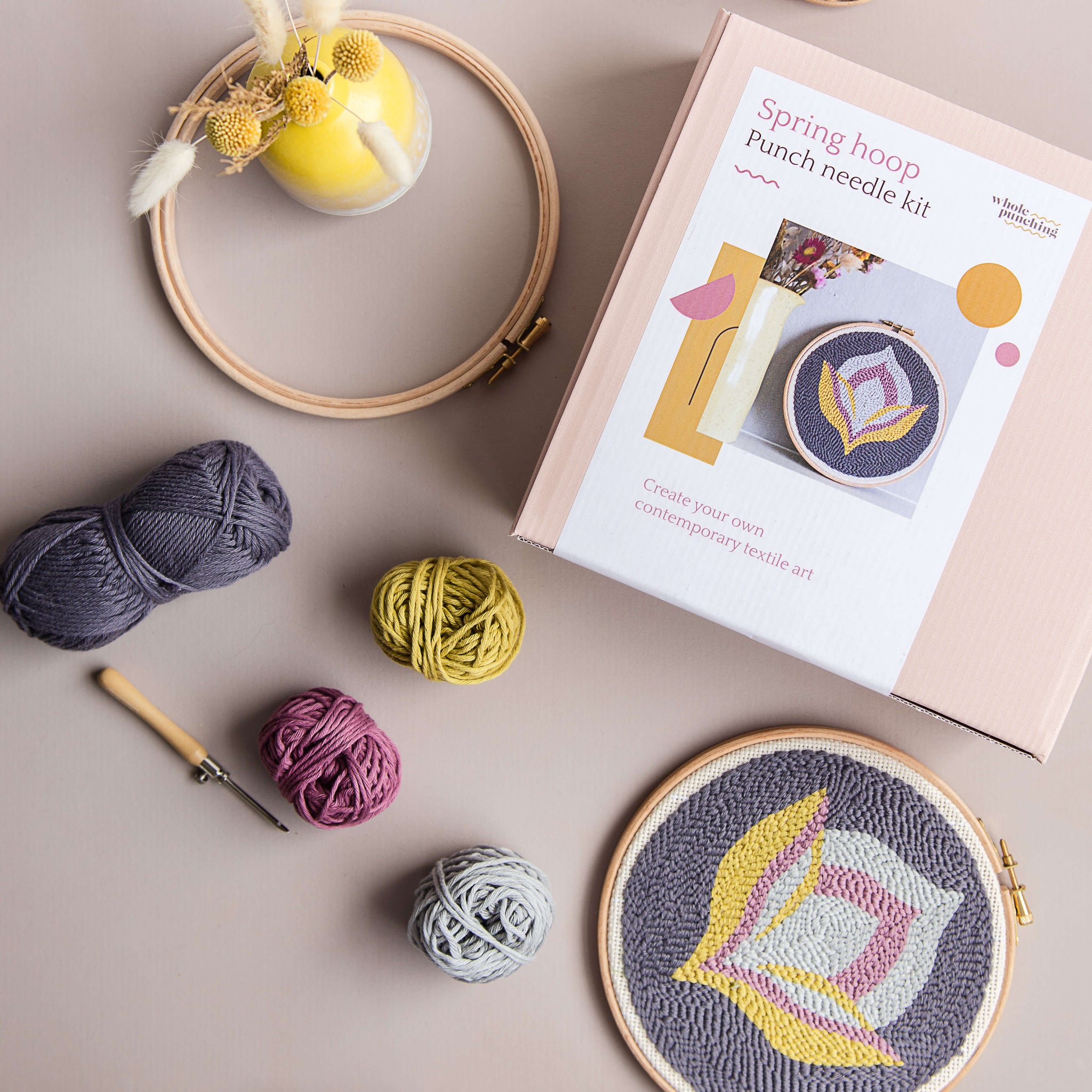 Celestial Punch Needle Kit by Wholepunching – All About The Yarn